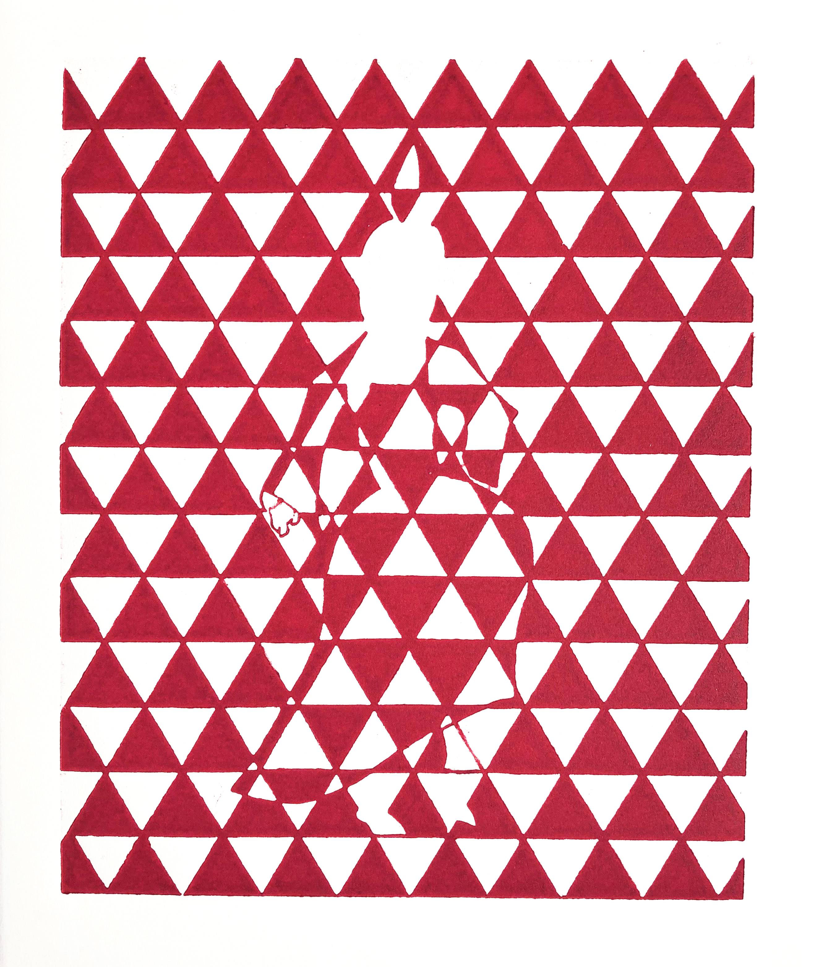 Jingle Dress Dancer Red and White