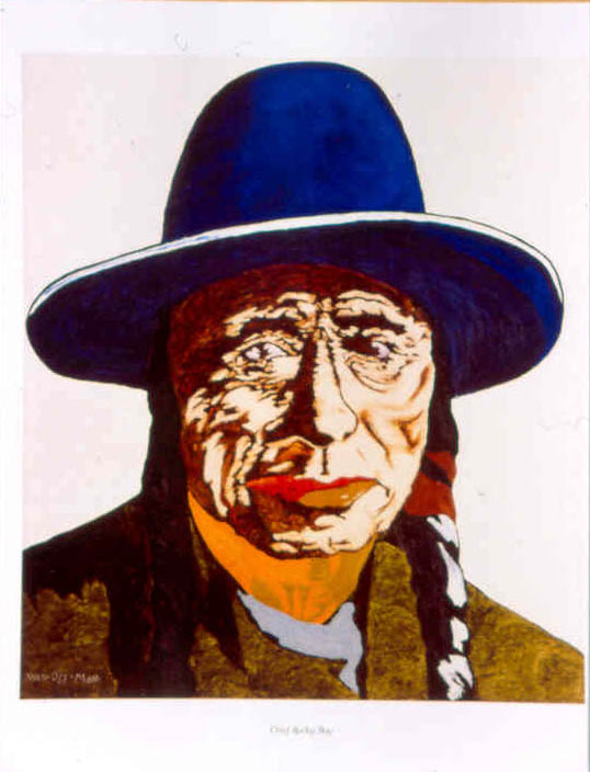 RockyBoy Lithograph